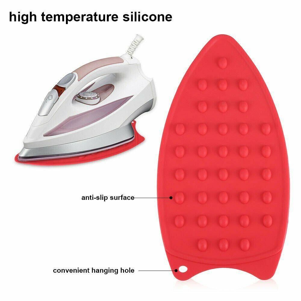 2-Piece Ironing Safety Set - 1 Mesh Cloth & 1 Silicon Iron Rest Pad - Best Price in Pakistan
