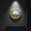 Acrylic Wall Clock Arabic Calligraphy Design (16x16) - Islamic Wall Art - Best Price in Pakistan
