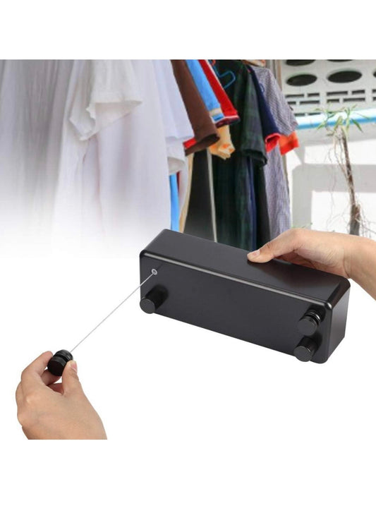 Premium Retractable Indoor Clothesline – Wall-Mounted Invisible Laundry Drying Rack | Space-Saving Heavy-Duty Stainless Steel String 🧥✨