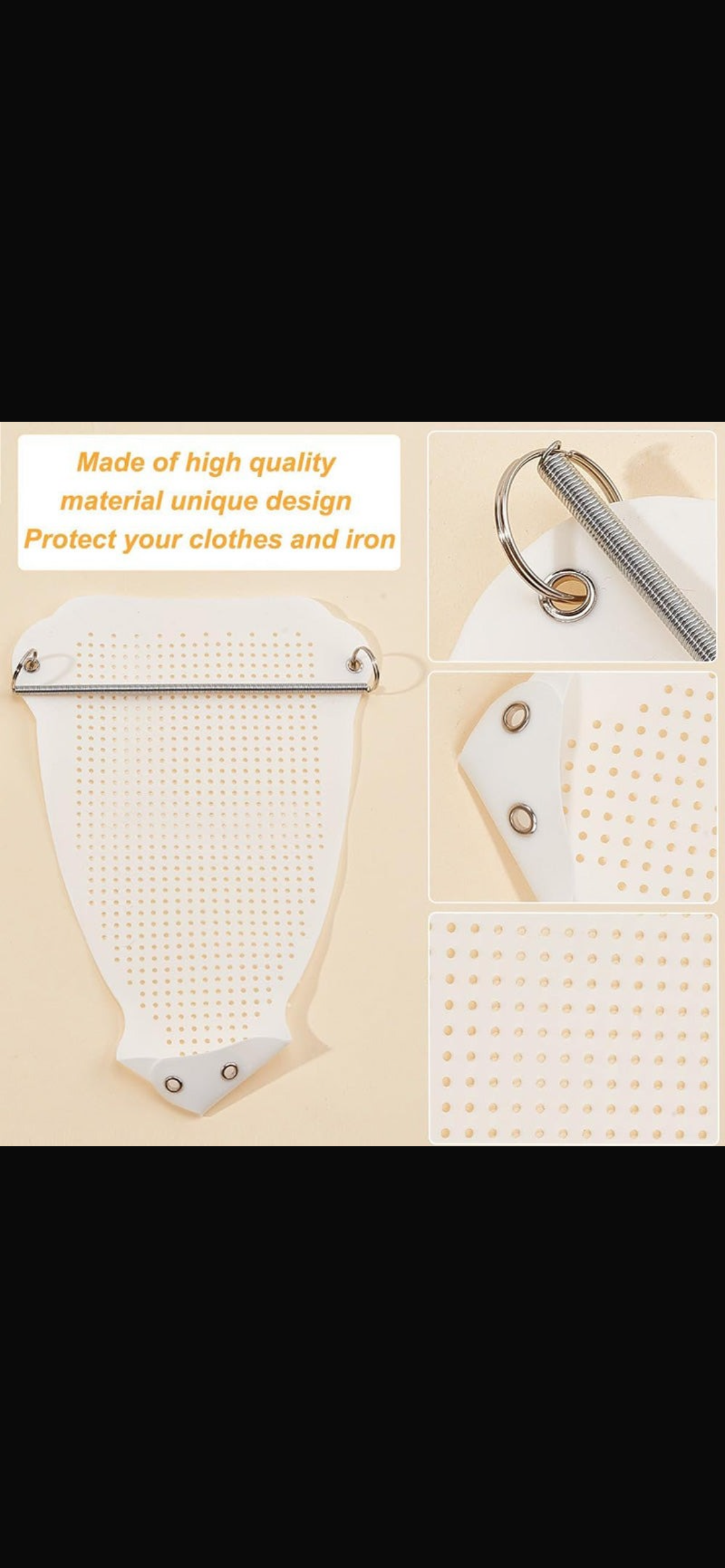 Universal Iron Protective Shoe Cover – Non-Stick Heat Resistant Ironing Aid Board | Protects Delicate Fabrics, Prevents Scorching & Shiny Spots 👕✨