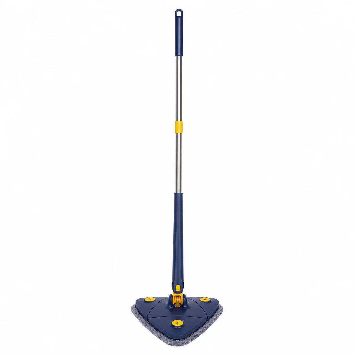 360° Rotatable Adjustable Triangle Cleaning Mop | Long Handle Wall & Ceiling Dust Cleaner