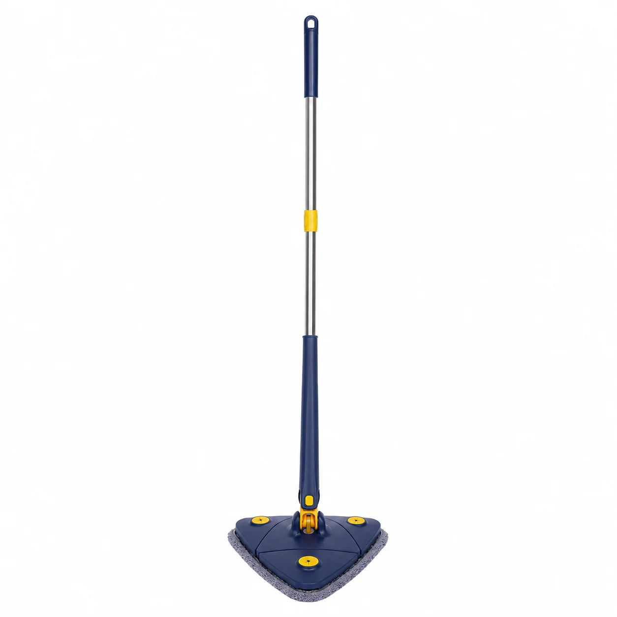 360° Rotatable Adjustable Triangle Cleaning Mop | Long Handle Wall & Ceiling Dust Cleaner