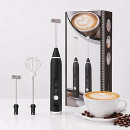 Powerful Electric Milk Frother & Coffee Beater – Handheld Foam Maker for Cappuccino, Latte & Hot Chocolate ☕✨