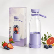 Portable Mini Electric Juicer Blender | USB Rechargeable Smoothie Maker Bottle