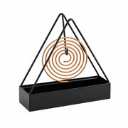 Premium Iron Mosquito Coil Stand & Ash Catcher – Modern Home Essentials