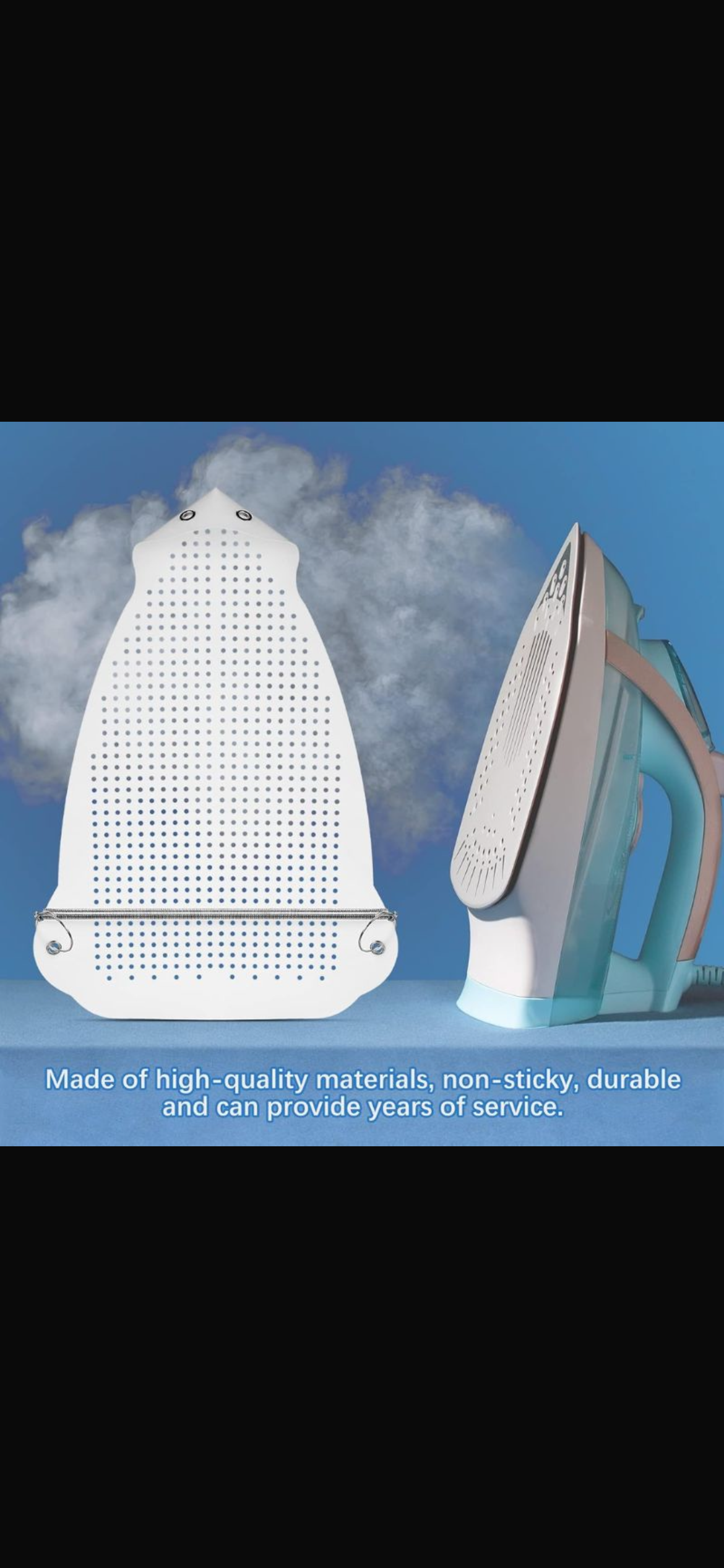 Universal Iron Protective Shoe Cover – Non-Stick Heat Resistant Ironing Aid Board | Protects Delicate Fabrics, Prevents Scorching & Shiny Spots 👕✨