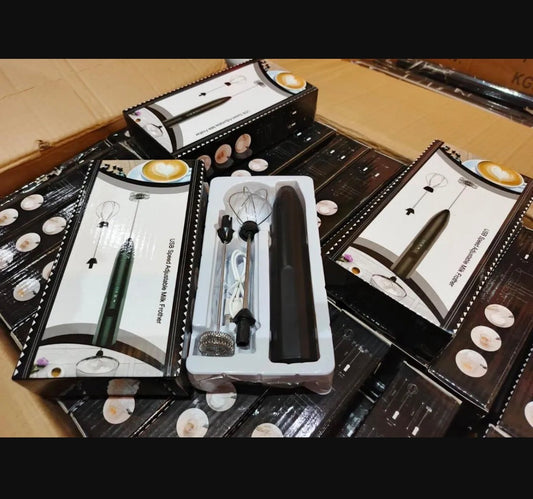 Powerful Electric Milk Frother & Coffee Beater – Handheld Foam Maker for Cappuccino, Latte & Hot Chocolate ☕✨