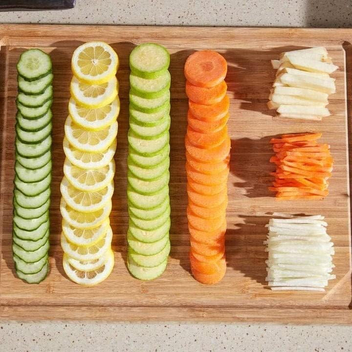 Medoline 5-in-1 Professional Safe Vegetable Slicer & Mandoline Chopper – Adjustable Thickness for Salads, Fries & Veggies | Safe-Slice Technology 🥕🍟