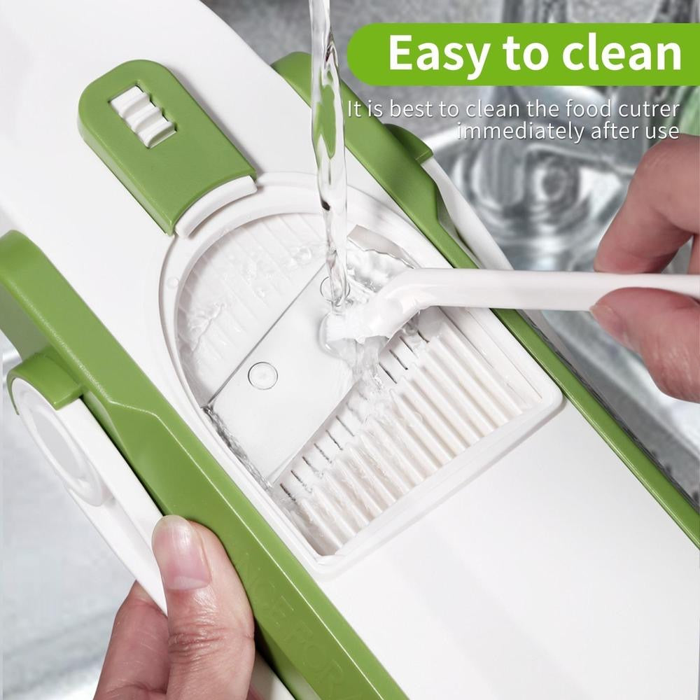 Medoline 5-in-1 Professional Safe Vegetable Slicer & Mandoline Chopper – Adjustable Thickness for Salads, Fries & Veggies | Safe-Slice Technology 🥕🍟