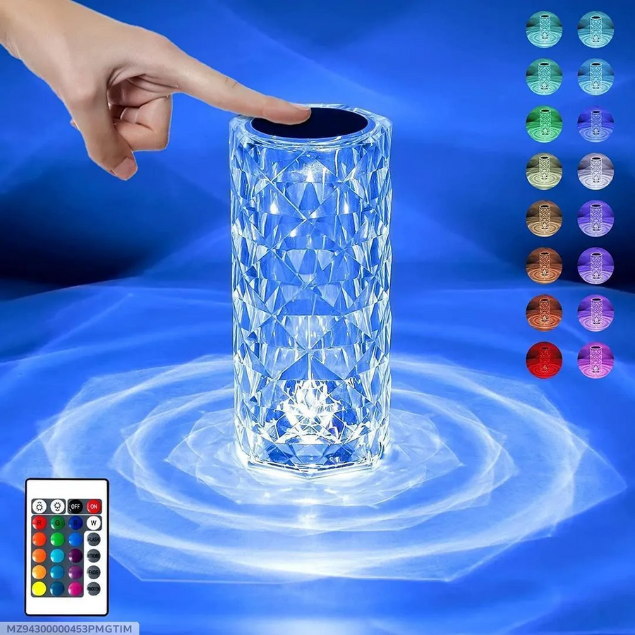 Premium Multicolor Rechargeable Table Lamp – Wireless LED Lamp with Fast Type-C Charging for Camping & Home Decor