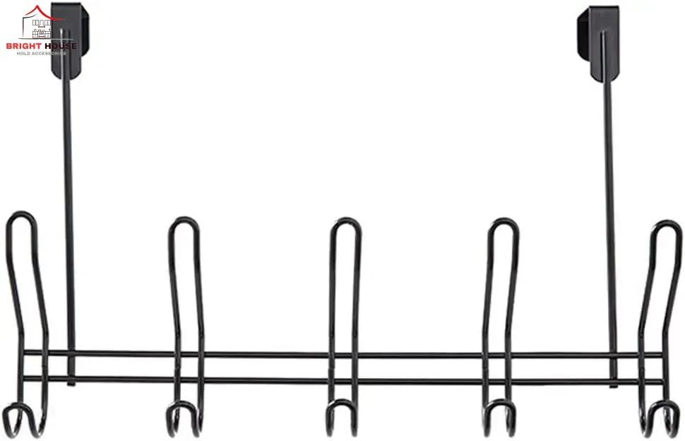 Premium Over-The-Door Hanger Hook Organizer – Heavy Duty Space Saving Rack for Clothes & Towels