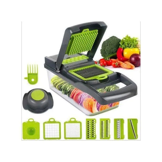 Premium Multicolor Vegetable Slicer & Dicer – Kitchen Essential for Style and Functionality