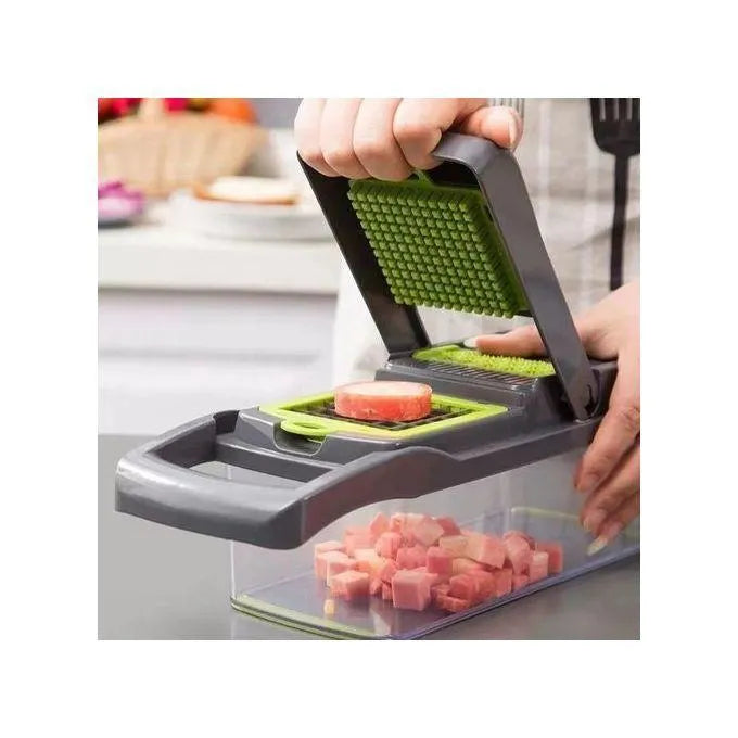 Premium Multicolor Vegetable Slicer & Dicer – Kitchen Essential for Style and Functionality