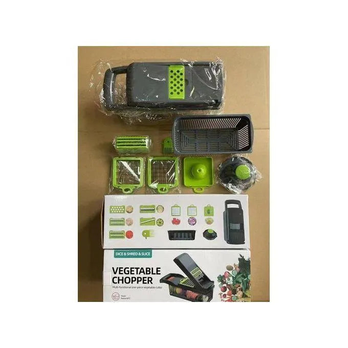 Premium Multicolor Vegetable Slicer & Dicer – Kitchen Essential for Style and Functionality