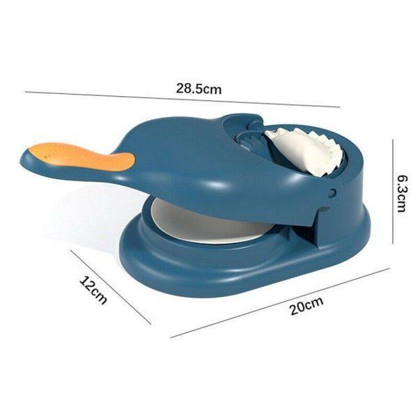 2-in-1 Dumpling & Samosa Maker Machine | Manual Dough Press & Mold
