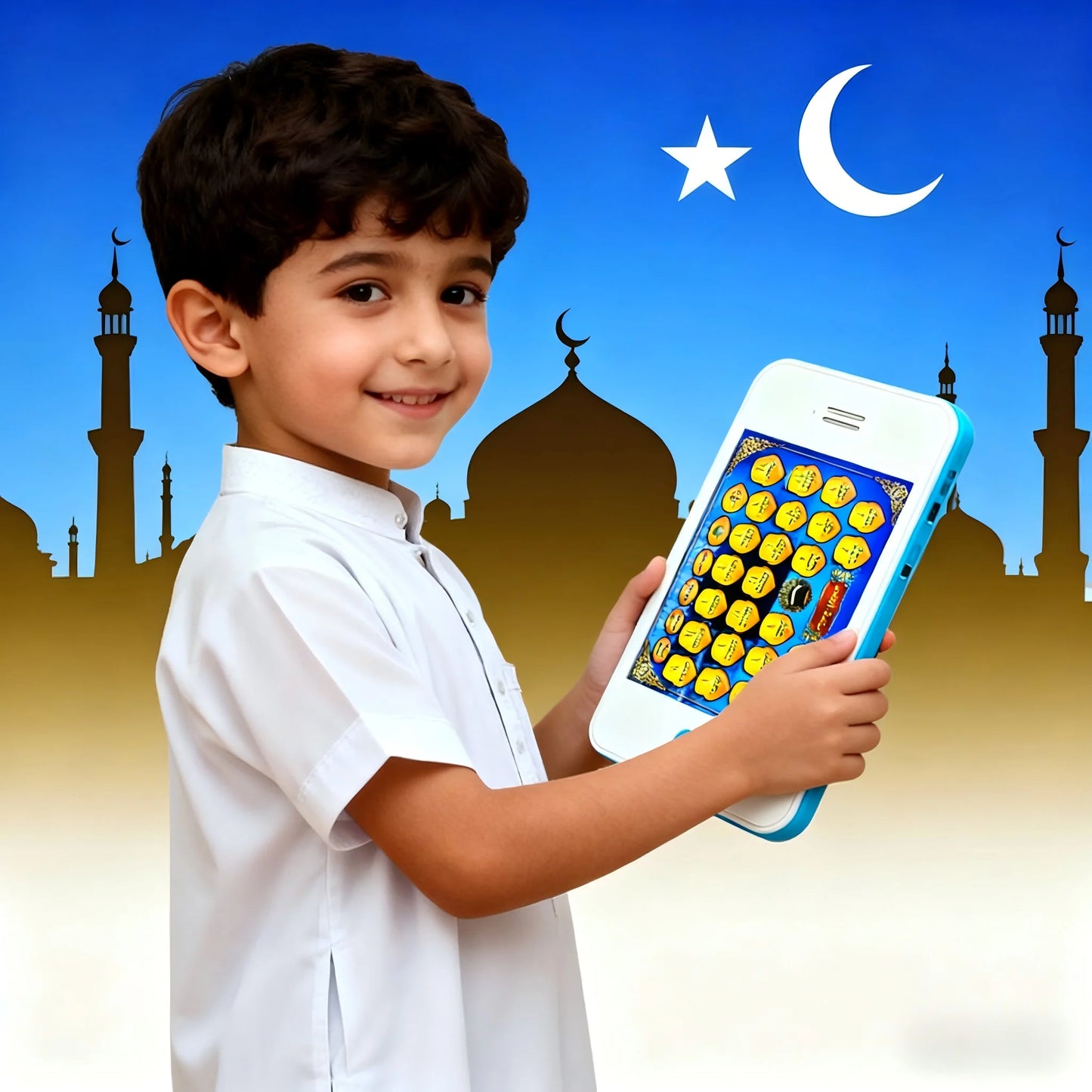 Premium Islamic Audio Learning Machine for Kids – 11 Surahs & 13 Duas